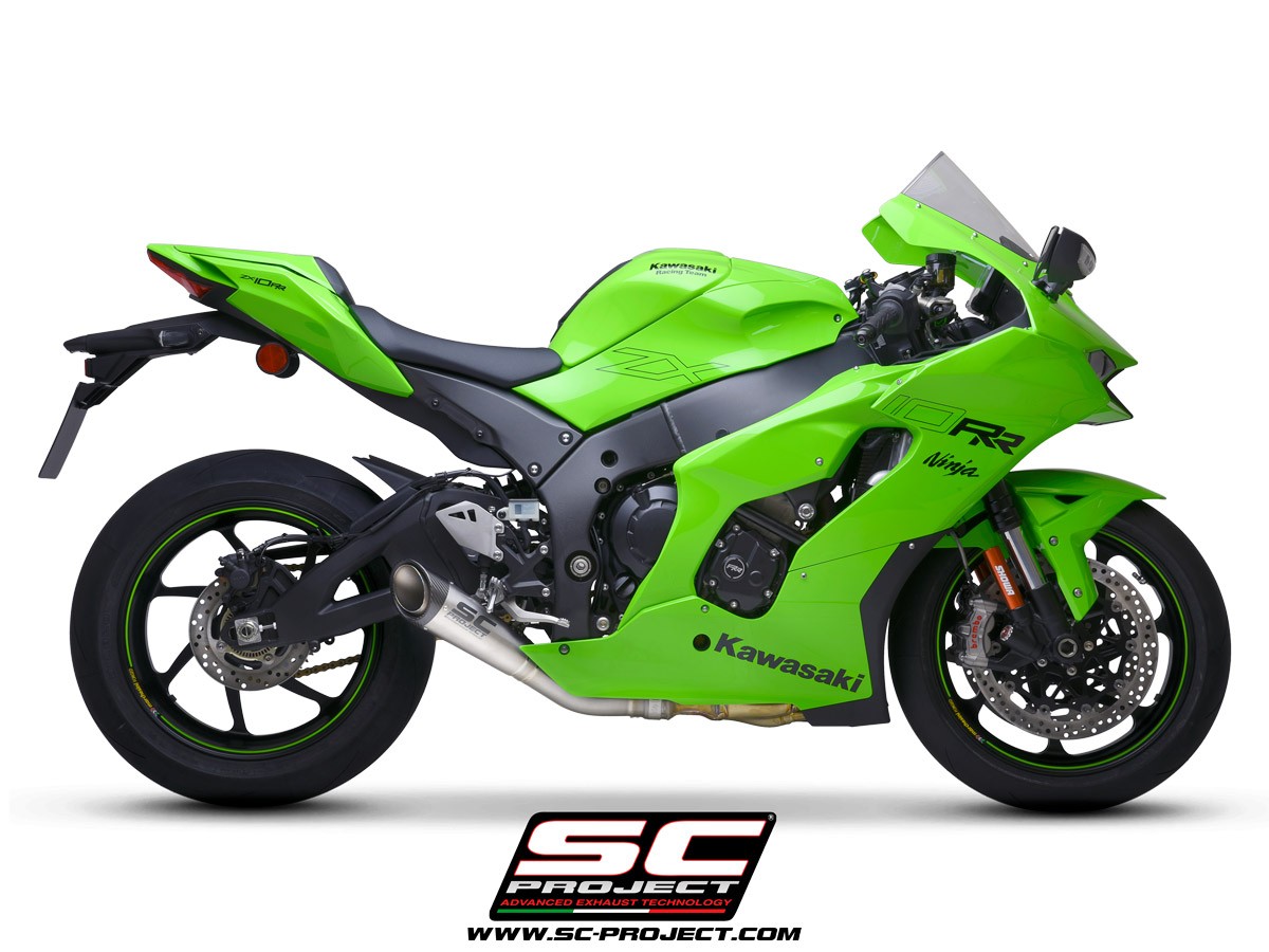 SC Project S1 Slip On Kawasaki Ninja ZX 10R ZX 10RR 2021